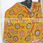 yellow PHULKARI GEORGETTE DUPATTA SHAWL stole