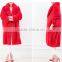 Sex Russian Winter Coat Fashion Handmade Red Fur Women Warm Winter Coat