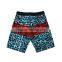 4 Way Stretch Summer Sublimated Board Shorts for Men Polyester and Elastic Fabric