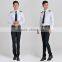 Juqian Custom Good Quality Long Sleeve Pilot Shirt,Man Airline Uniform,White Mens Airline Pilot Unform Shirts