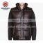 AB1303 Men High Quality Stand Collar Quilted Leather Vest