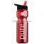 USA Made 28 oz Transparent Sports Bottle With Flip Straw Lid - BPA/BPS-free, FDA compliant and comes with your logo