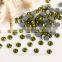 Wholesale hotfix rhinestone loose rhinestones Olivine for garment
