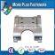Made in Taiwan Auto Terminal Nickel Plated Customized Steel Metal Progressive Brass Stamping Metal Parts