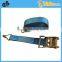 cargo lashing strap belt in ratchet tie down cam buckle with hooks and rings best price by China manufacturer