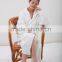 100% cotton hotel velour bathrobe