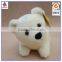 Custom stuffed polar bear toys with hats and clothes