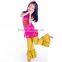 Latest frock design baby outfit dream catcher girl clothes set fall 2016 M6090706