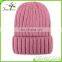 Custom fashion colorful wool cotton wholesale knitting woman party winter hat