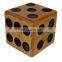 Promotional Wooden Dice handmade custom printed wooden Lawn dice wholesale