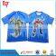 Wholesale sublimaiton custom kids cartoon t shirt