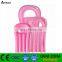 Promotional customized pvc inflatable mini mattress kids water float lounge for pool toys