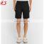 Dongguan Clothing Manufacturers Custom Slim-Fit Black Cotton-Drill Chino Shorts