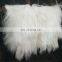 top grade dyed goat fur plate usd for garments /fur carpet