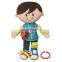 LOW MOQ Custom Football Sport Game Plush Rag Boy Doll Fashion Kids Life Size Human Stuffed Soft Toy Plush Doll