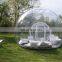 2017 popular romantic clear giant inflatable dome bubble tent for event , transparent bubble tent for commercial
