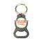 Factory direct sale double stout bottle opener keyring