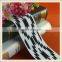 Wholsale Jacquard elastic stretch band/black and white webbings for clotheses