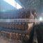 Engineering construction high quality galvanised or color painted round steel pipe with best price from China