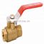 Hot sale high quality Stainless Steel Nylon PP Aluminum Brass 6 inch flanged ball valve