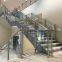 High Quality Outdoor Stainless Steel Glass Railings for Concrete Stairs / Balcony