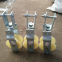 stringing pulley; single sheave stringing block; conductor stringing tackle block