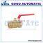 Top level special 3 ways brass ball valve brass body