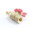 High quality Galvanized ISO Certification Forged Brass GAS Ball Valve