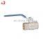 JD-4010 China factory cheap return lockable brass ball valve
