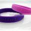 Huizhou city factory silicon bracelets, promotional silicon wristbands,magnetic bracelet for unisex