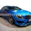 Good quality fairy design wide body kit for CLA class c117 in frp material