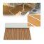 EVA Foam Faux Brown flooring Deck Sheet Boat Yacht Synthetic Brown and White Lines marine mat