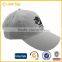Wholesale Black 100 Cotton 5 Panel Hat White CustoEmbroidery Baseball Cap