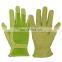 HANDLANDY bulk custom Yard green pigskin leather work hand safety garden gloves