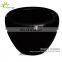 Special large chinese black glazed ceramic garden flower pots and planters