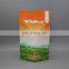 Customized Design Zip lock Stand Up Empty Tea Packaging Bag Pouch