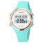 Fashion SKMEI 1720 Silicone Band Digital Sports Wrist Watch For Women Montre Femme