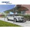 aluminum cantilever carport/patio cover for 2 car, hot sale solar aluminum structure carport for cars