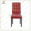 WorkWell GOOD pu high quality dining chair with Rubber wood legs