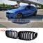 For BMW 3 Series GT F34 Gloss Black Double Line Front Bumper Grill 2012+