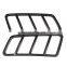 2pcs Carbon Fiber ABS Chrome Engine Roof Hood Frame Trim For Mercedes Benz ML GL GLE GLS Class W166 2013-2018 Car Accessories