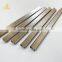Factory customize rose gold aluminium extrusion picture frame profiles,  brushed rose gold aluminum for decoration