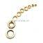 9mm Gold Grommet Metal Round Eyelets For Clothes