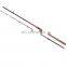 2 section solid or hollow carbon  glass fiber fishing surf rod fiberglass