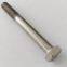 316 Stainless Steel Half Threaded Metric Hex Head Cap Bolt High Corrosion Resistant