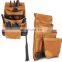 Wholesale Waterproof Leather Kitchen Chefs Carrying Case Durable Folding Knife Storage Roll Bag