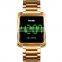 Skmei 1505 Gold Led Digital Watch Waterproof Wristwatch Chronograph Alarm Sport Luxury for Men