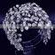 Wedding Hair Jewelry Accessories Rhinestone Headbands for Bride Wedding Crown Queen Tiara Bridal Headwear