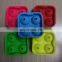 Food Grade Custom 4 Cavity Ice Ball Tray Silicone Ice Ball Mold
