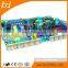 Amusement park custom theme plastic kids playground indoor toys equipment with slides